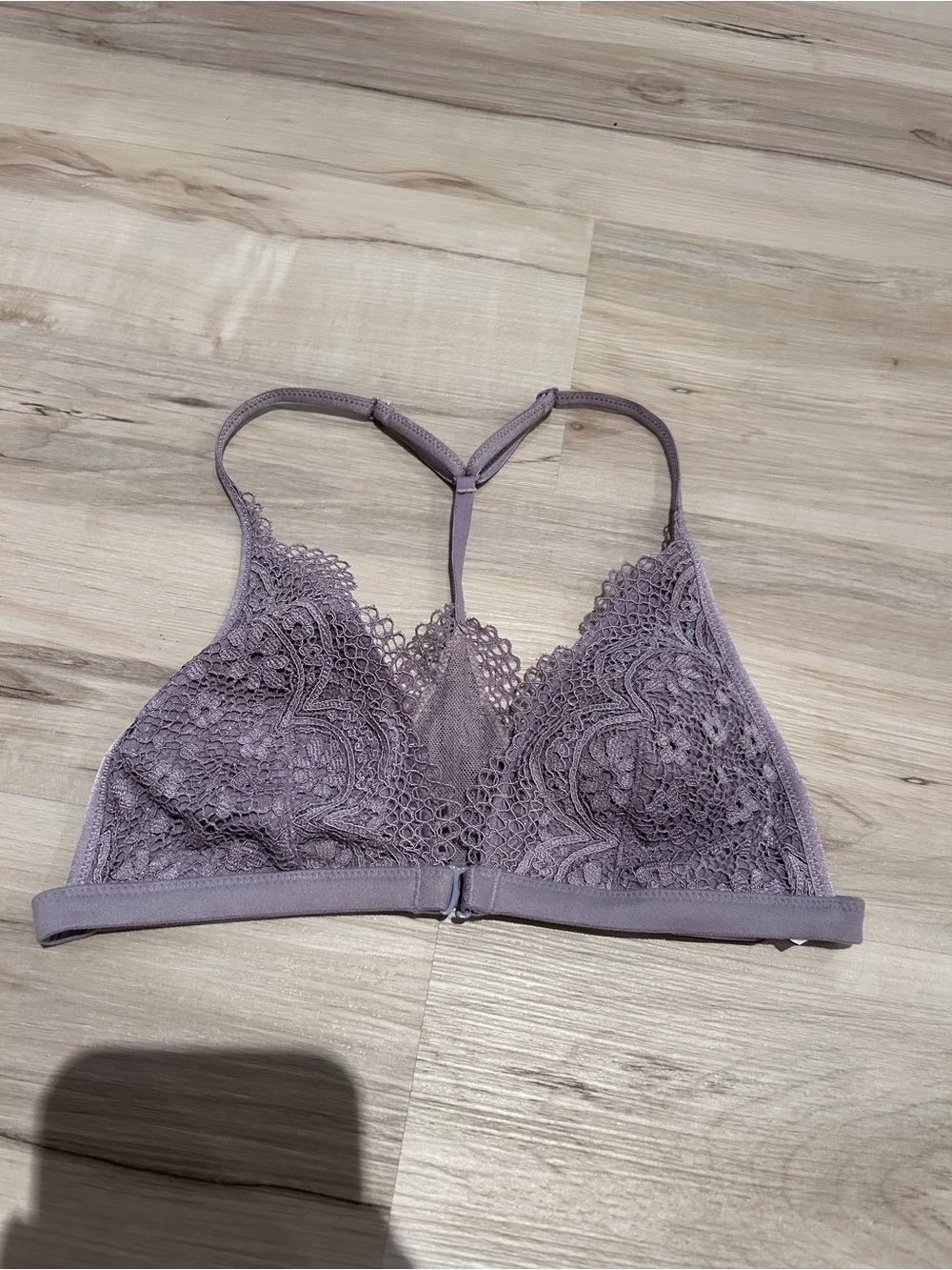 Size small Lace Bralette - Lavender Purple Racerback
